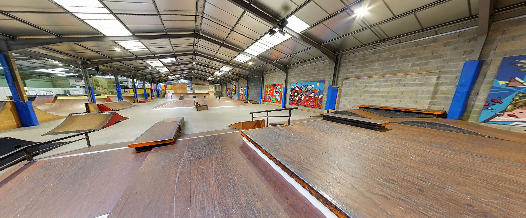 Le Hangar Indoor Nantes Skate Spot 5/5