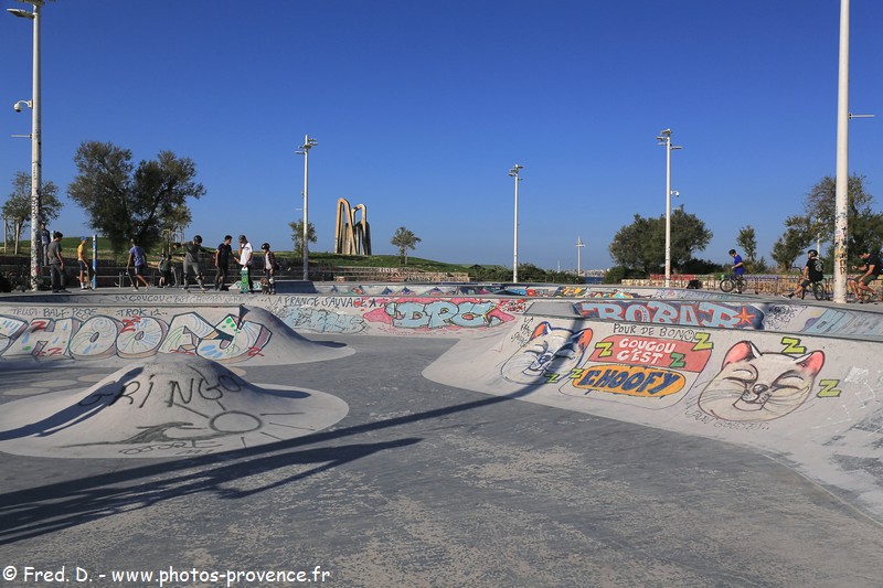 Le Prado Bowl Marseille Skate Spot 5/5