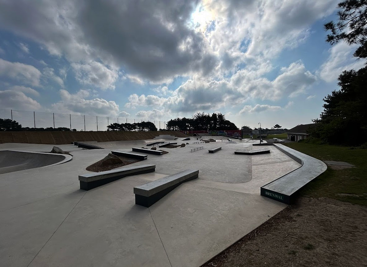 Les Quennevais Skatepark Jersey Skate Spot 5/5