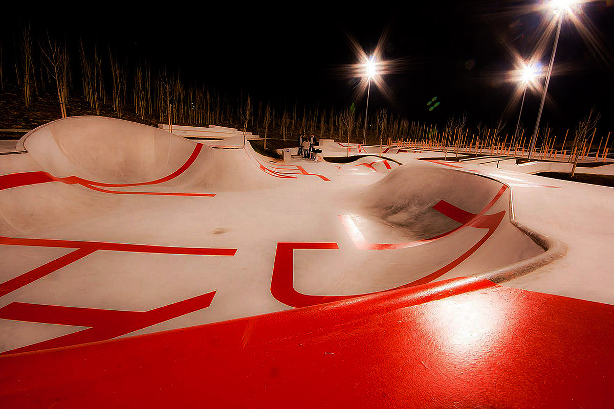 Rio Legazpi Skatepark Madrid Skate Spot 5/5