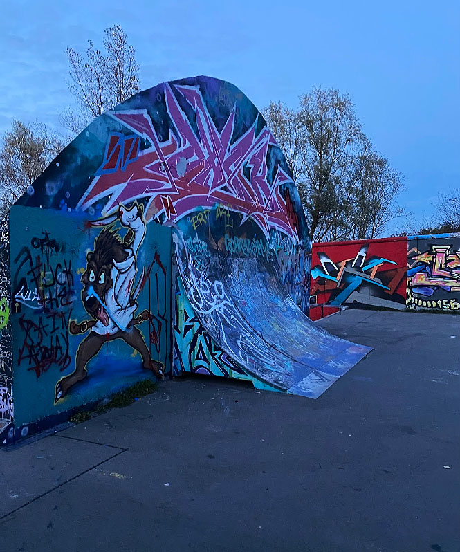 Mullberg Lichterfelde Skatepark Berlin Skate Spot 3/5