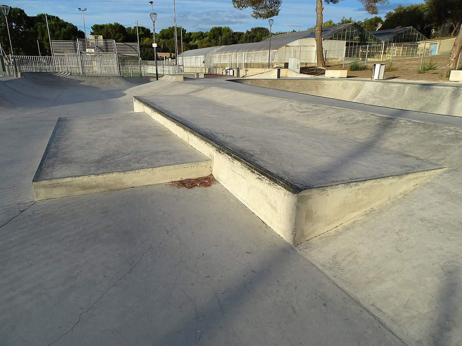 Jardin Antique Skatepark Balaruc les Bains Skate Spot 3/5