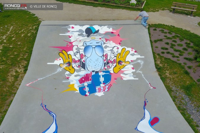 Le bois Leurent Skatepark Roncq Skate Spot 3/5