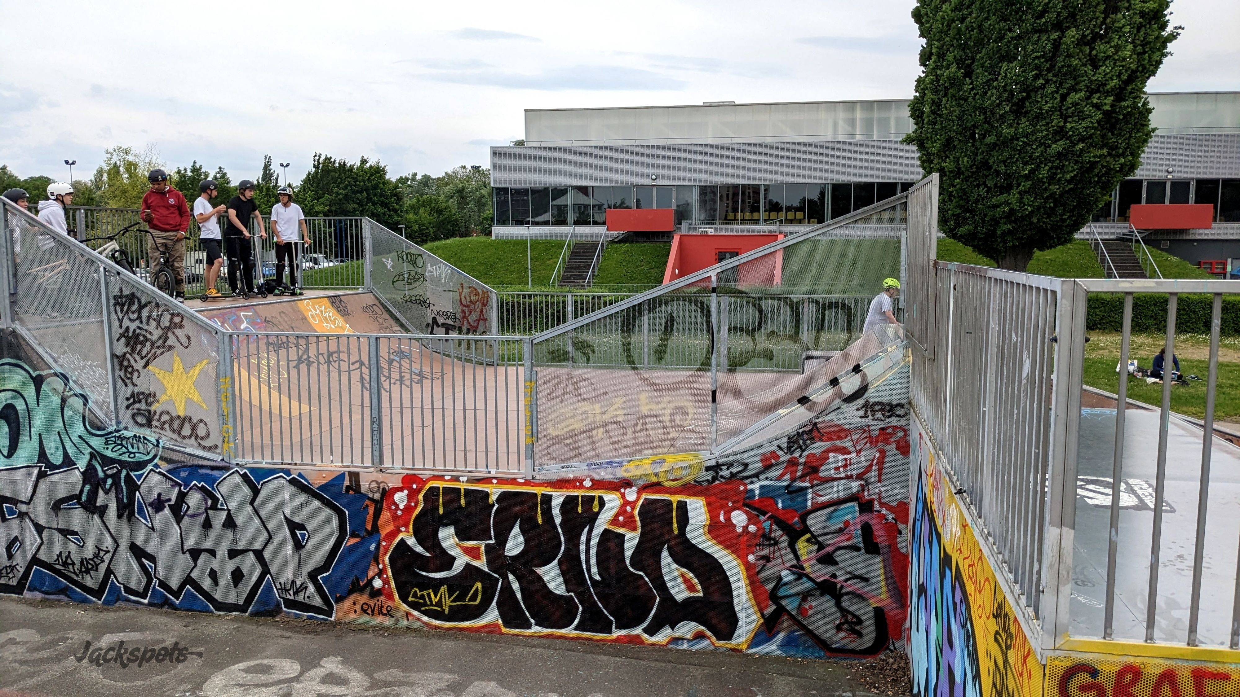 La Rotonde Skatepark Strasbourg Skate Spot 4/5