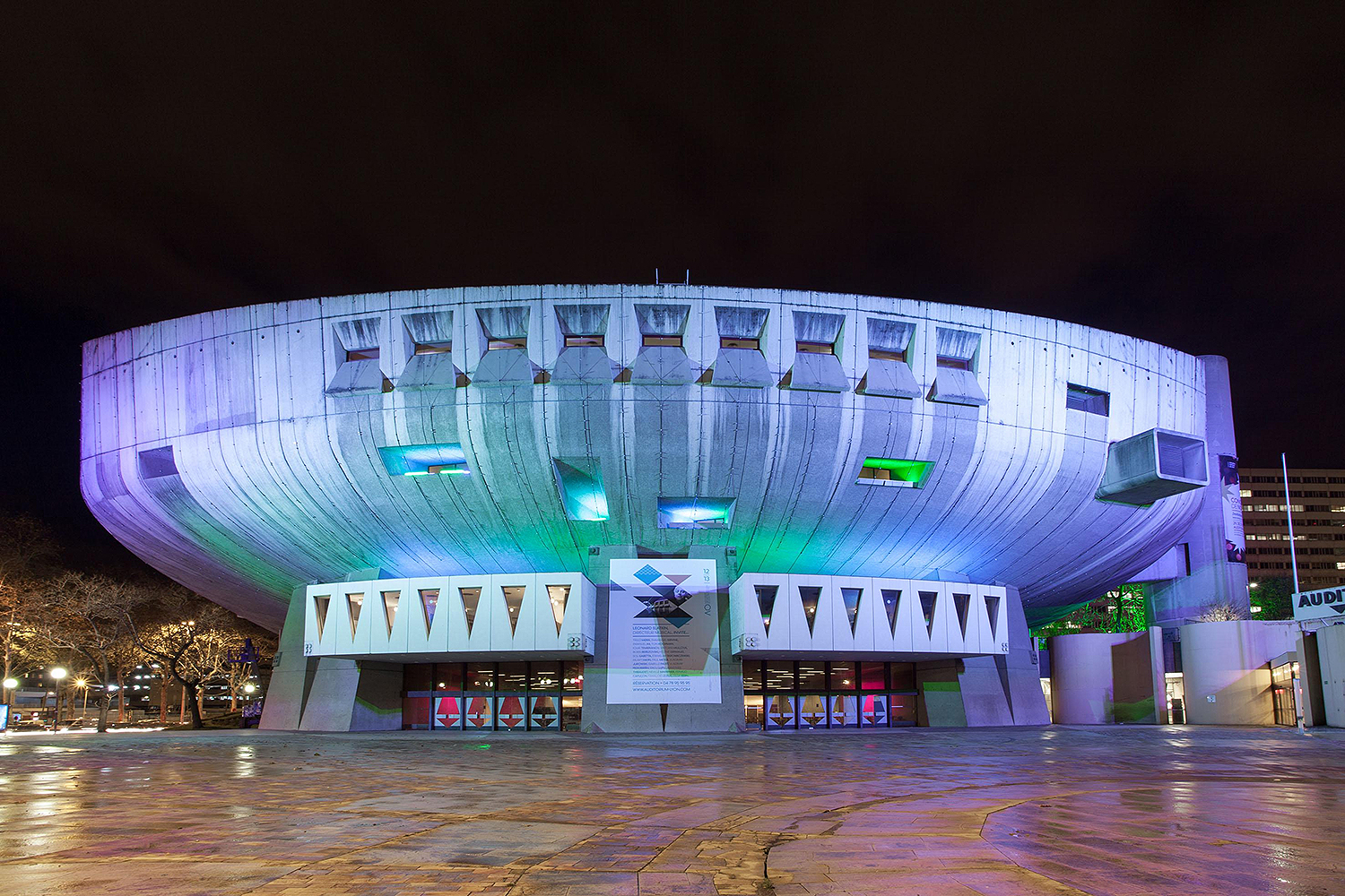 Auditorium Spot Street Lyon Skate Spot 3/5