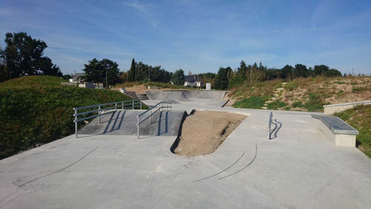 La Minais Skatepark Sainte Luce sur Loire Skate Spot 4/5