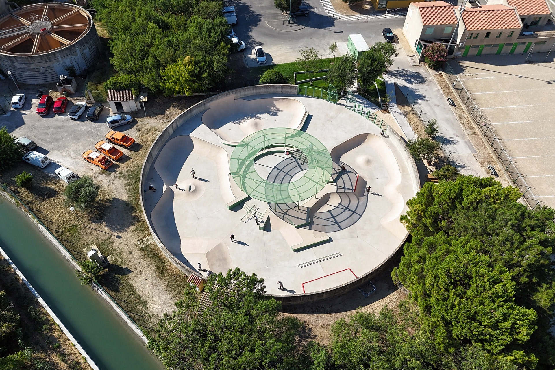 La Station Skatepark Plan-de-Cuques Skate Spot 4/5