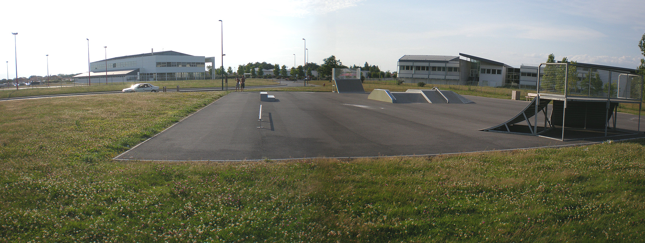 Lycée Alcide Skatepark Bouaye Skate Spot 2/5