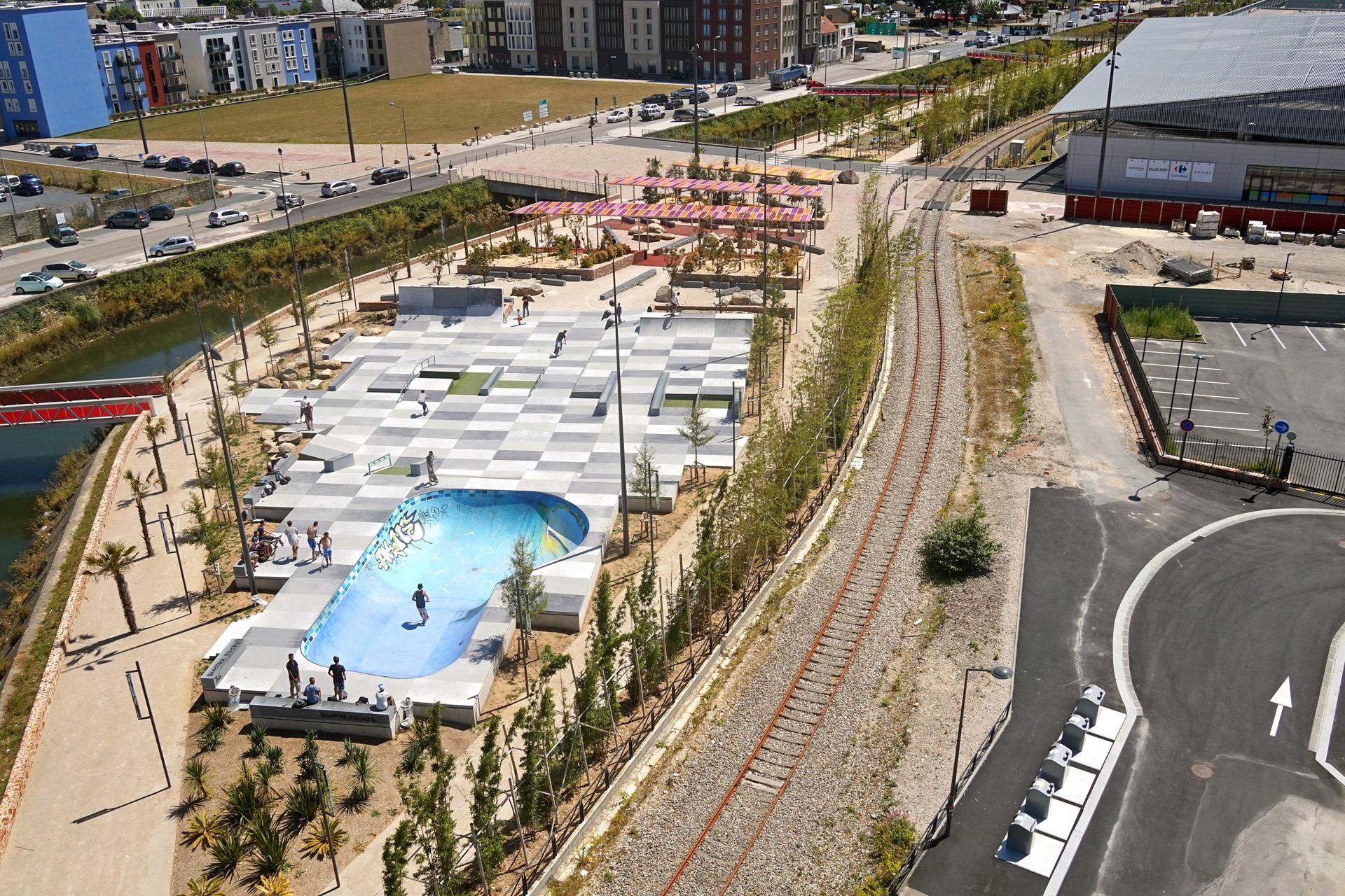 Planchodrome Skatepark Cherbourg en Cotentin Skate Spot 4/5