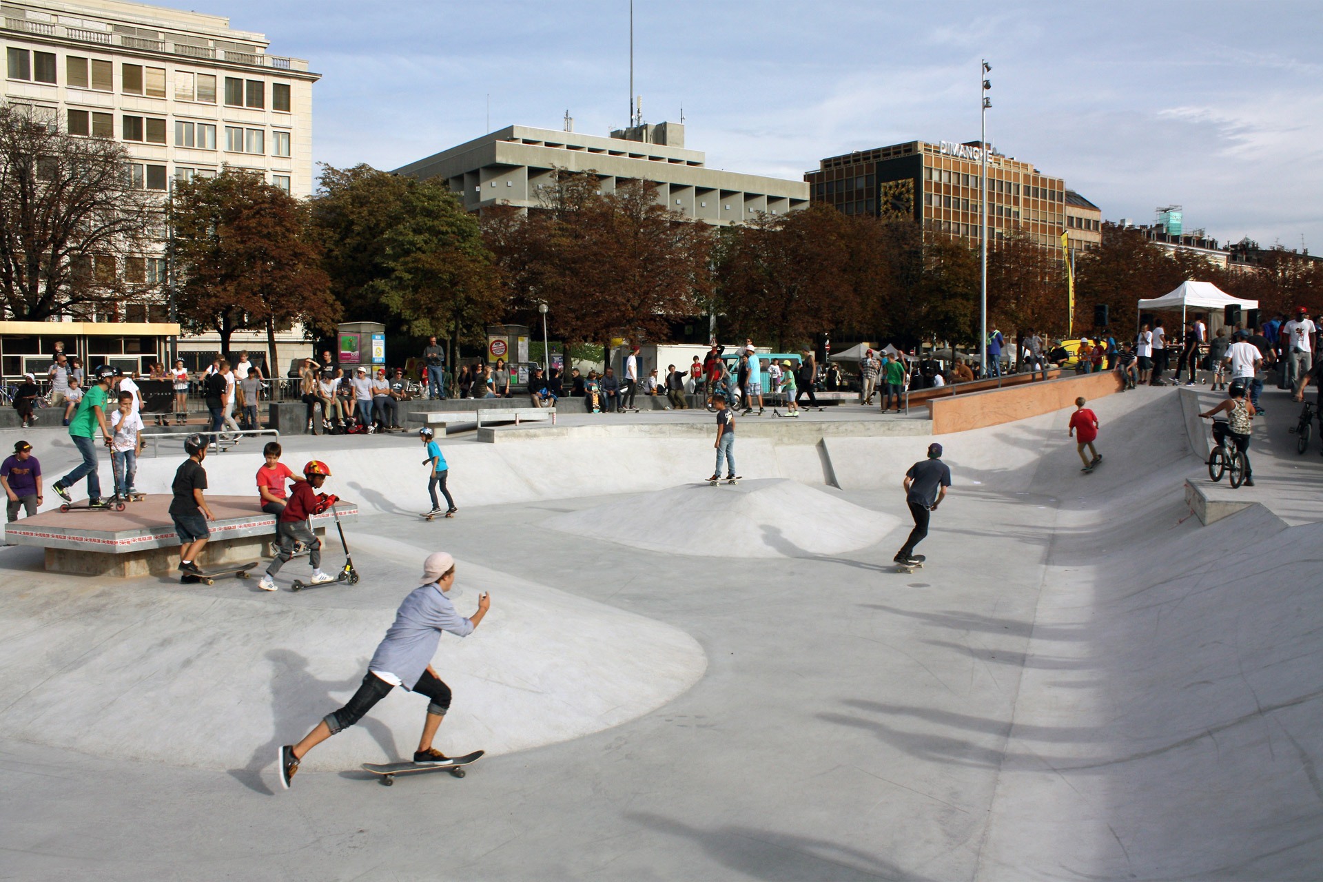 Plainpalais Skatepark Genève Skate Spot 5/5