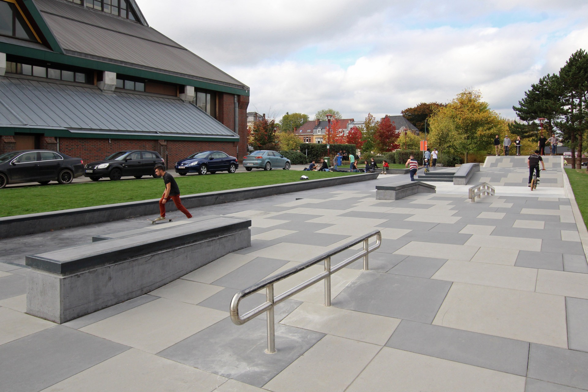 Plaine des Brig Skatepark Tournai Skate Spot 4/5