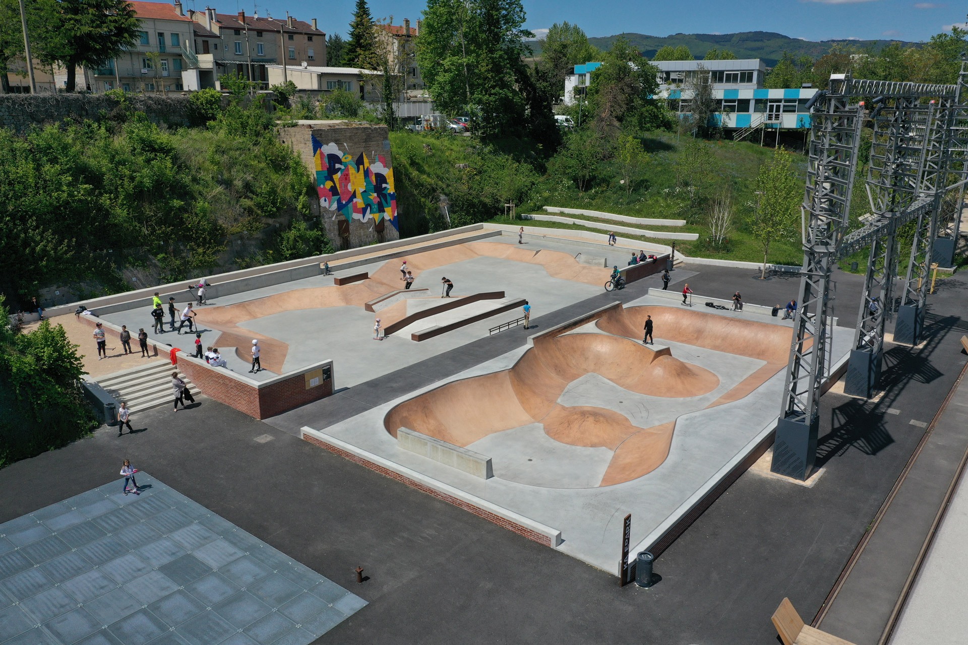 Novaciéries Skatepark Saint Chamond Skate Spot 4/5