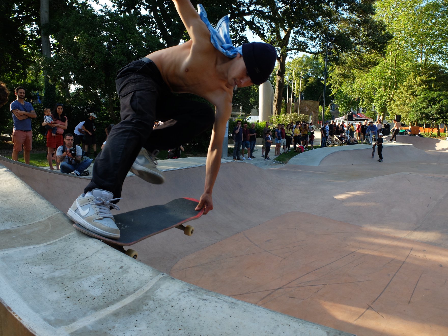 Parc des Promenades Skatepark Saint Brieuc Skate Spot 4/5