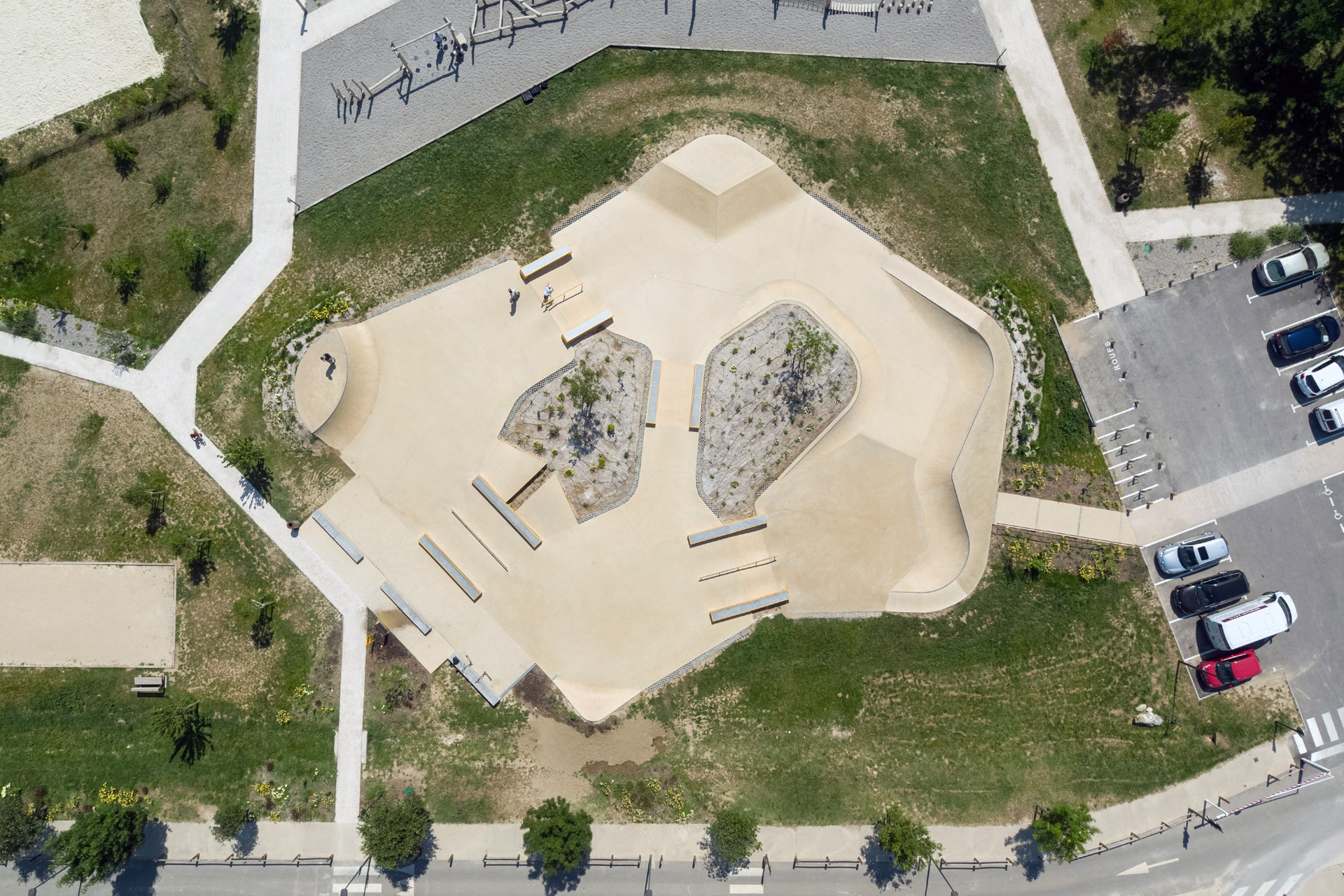 Plan d' Eau Skatepark Apt Skate Spot 4/5