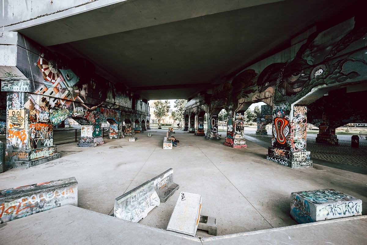 Park Noord Bowl Antwerpen Skate Spot 5/5