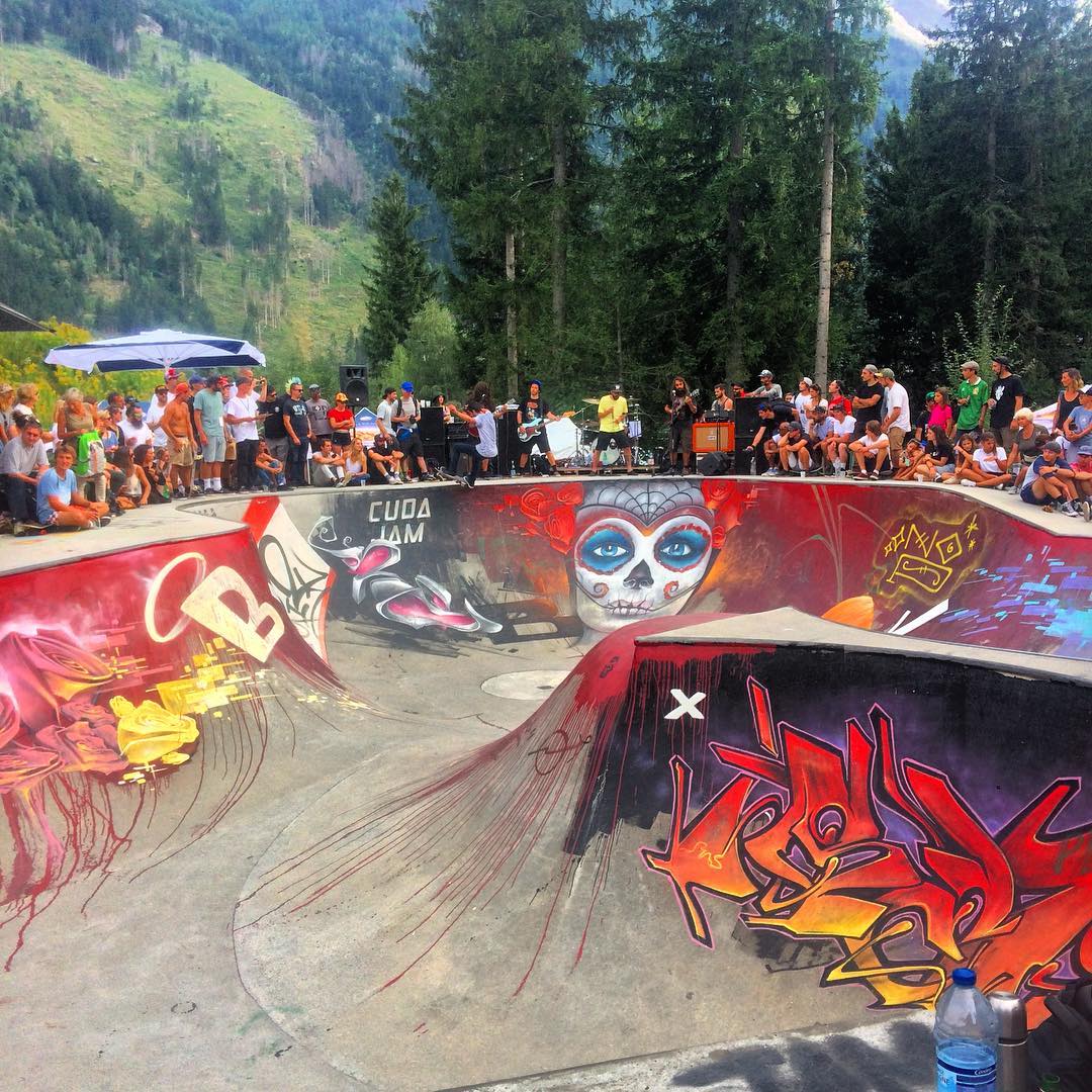 Chamonix Skatepark Chamonix Mont Blanc Skate Spot 4/5