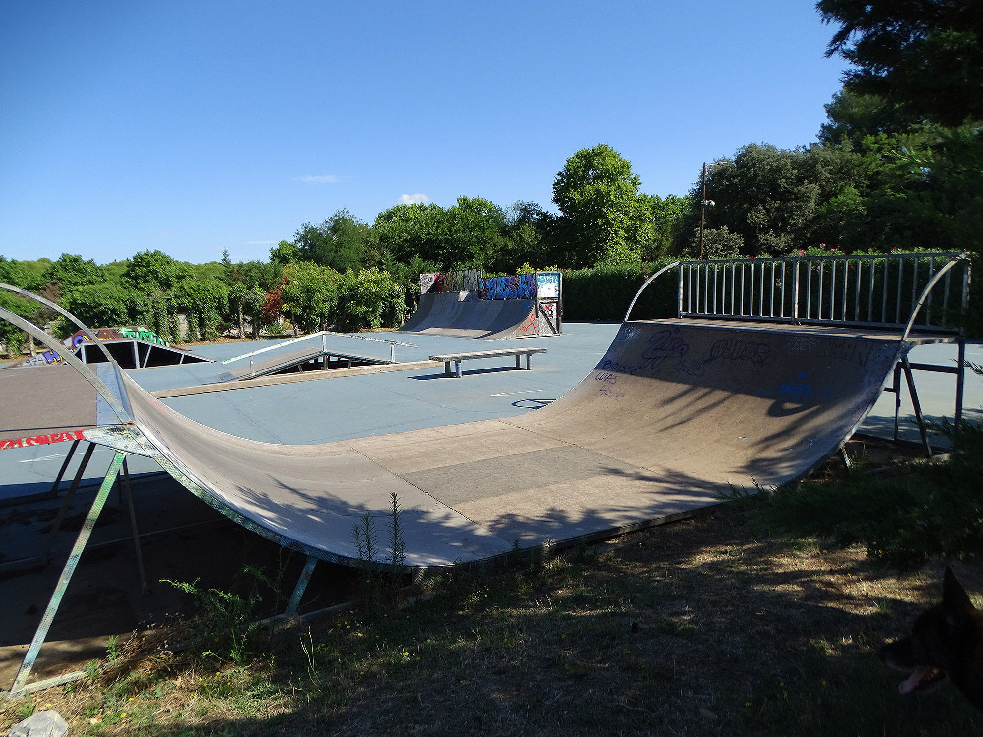 Grammont Old Modules Skatepark Montpellier Skate Spot 3/5