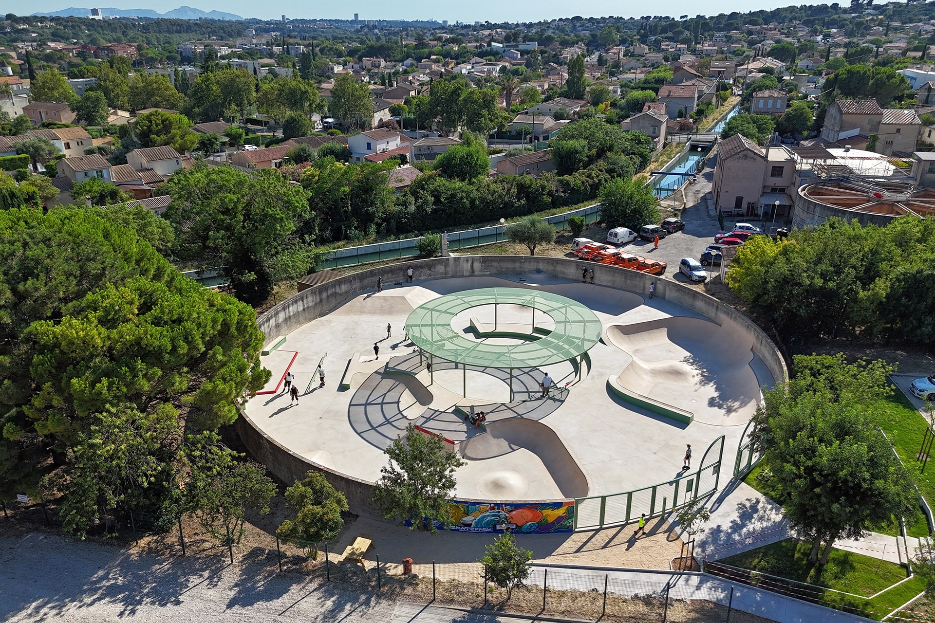La Station Skatepark Plan-de-Cuques Skate Spot 4/5
