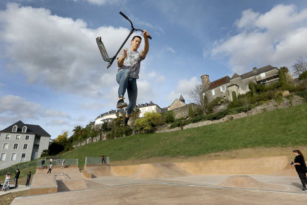 Les Remparts Skatepark Lescar Skate Spot 4/5