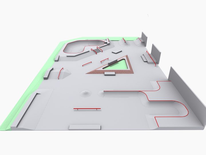 St Christophe Skatepark Cergy Skate Spot 5/5