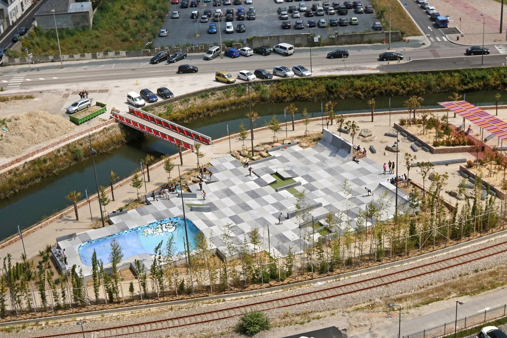 Planchodrome Skatepark Cherbourg en Cotentin Skate Spot 4/5