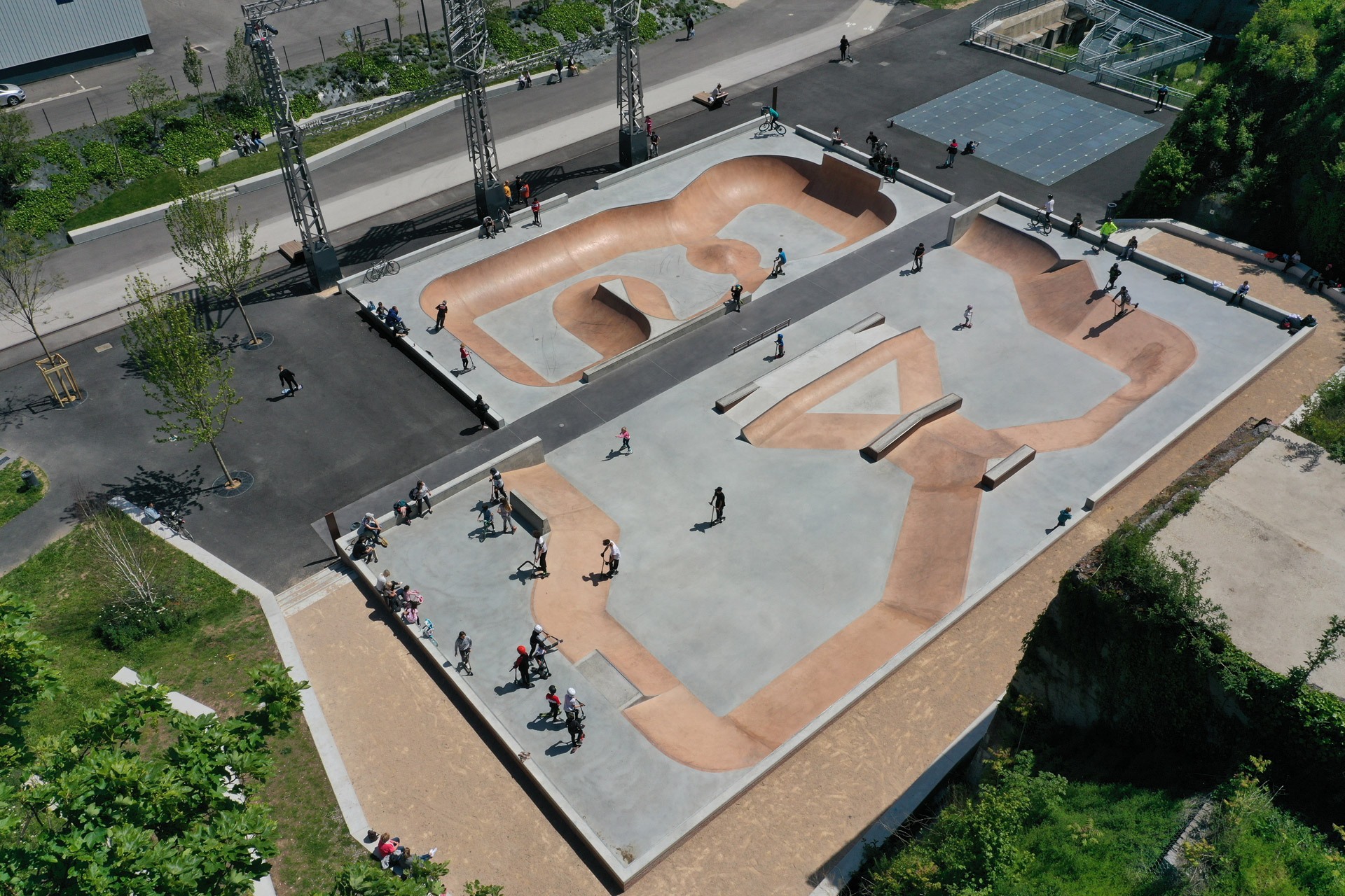 Novaciéries Skatepark Saint Chamond Skate Spot 4/5