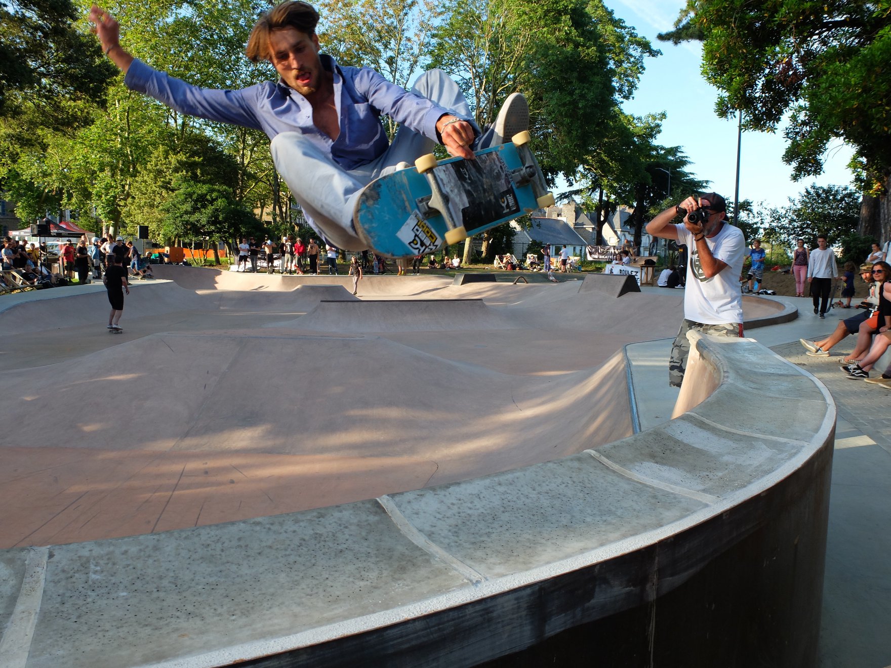 Parc des Promenades Skatepark Saint Brieuc Skate Spot 4/5