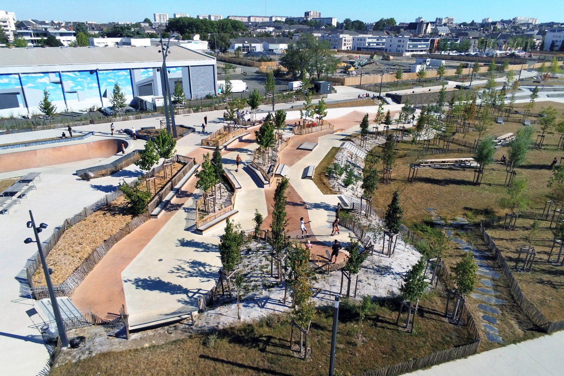 Saint Serge Skatepark Angers Skate Spot 4/5