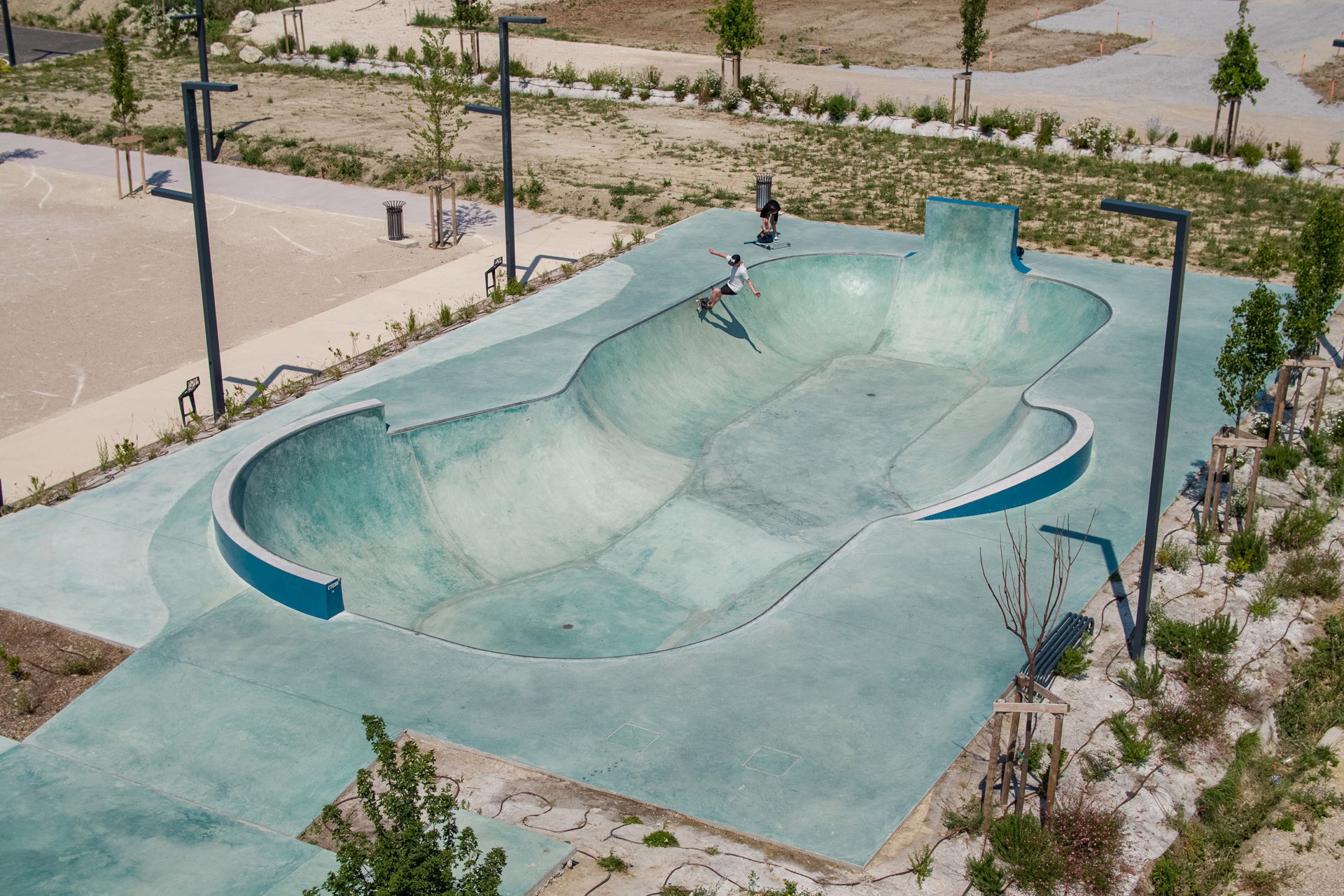 Isle Skatepark L' Isle sur la Sorgue Skate Spot 4/5