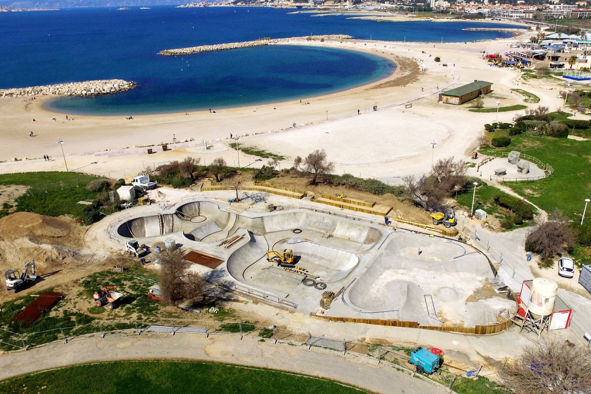 Le Prado Bowl Marseille Skate Spot 5/5