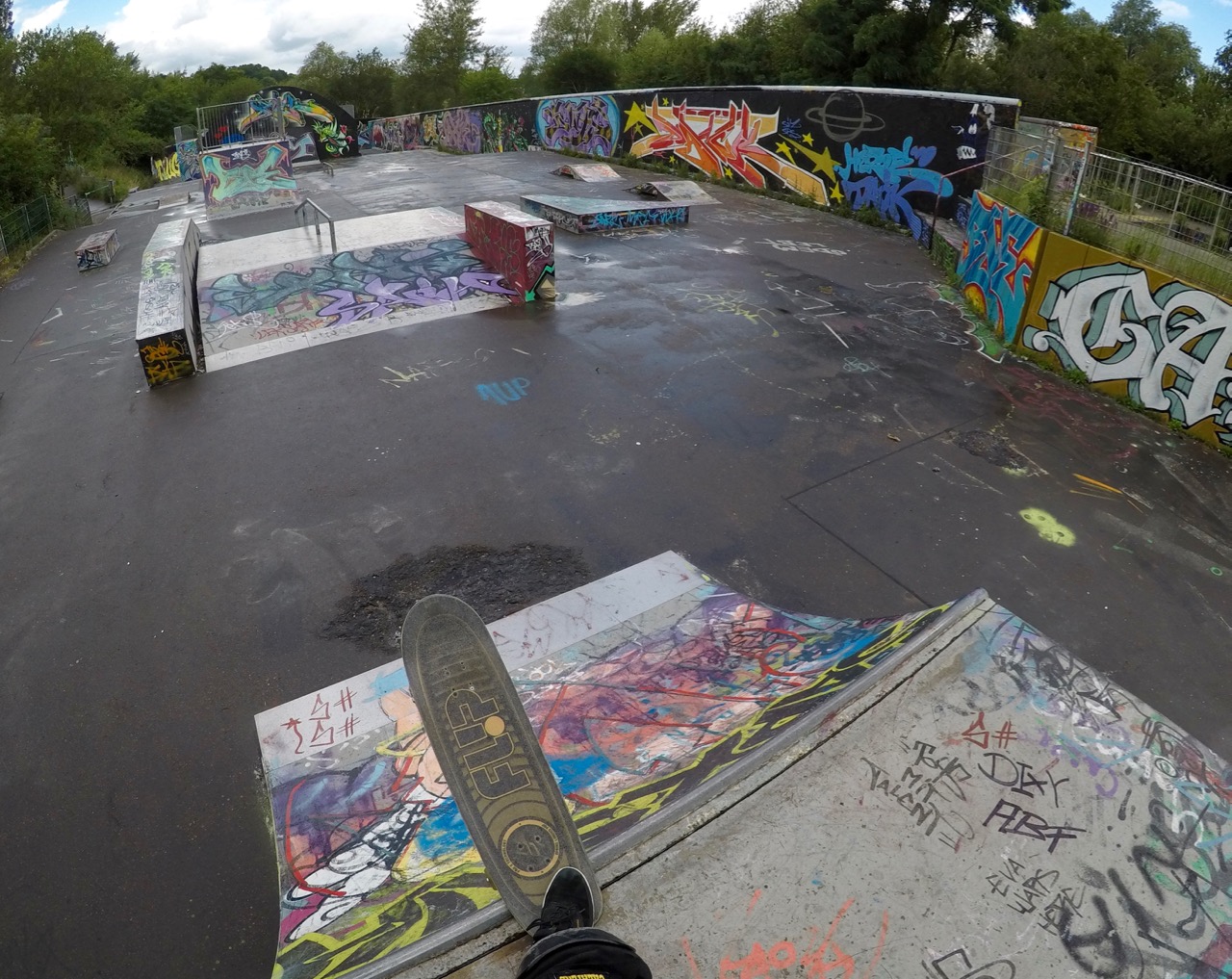 Mullberg Lichterfelde Skatepark Berlin Skate Spot 3/5