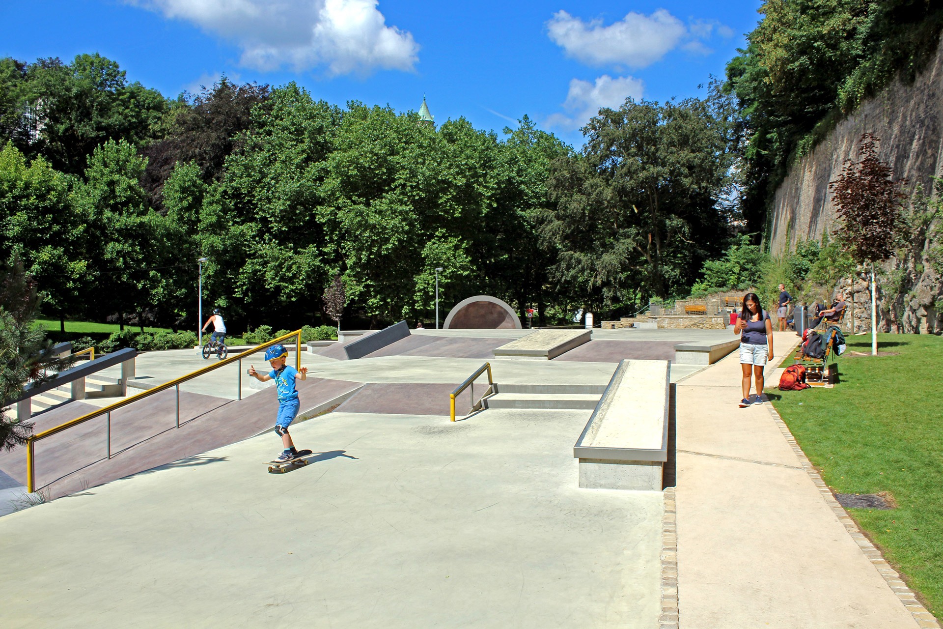 Péitruss Skatepark Luxembourg Skate Spot 5/5