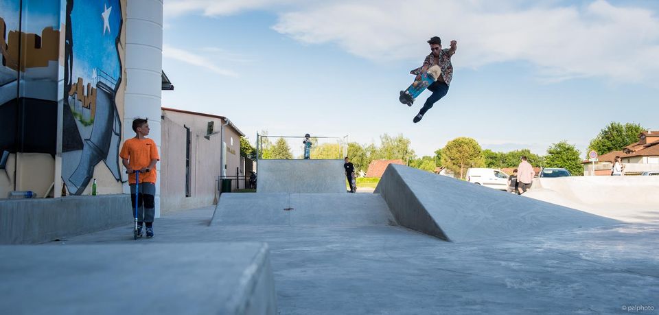 École Peyroulet Skatepark Sauvagnon Skate Spot 4/5