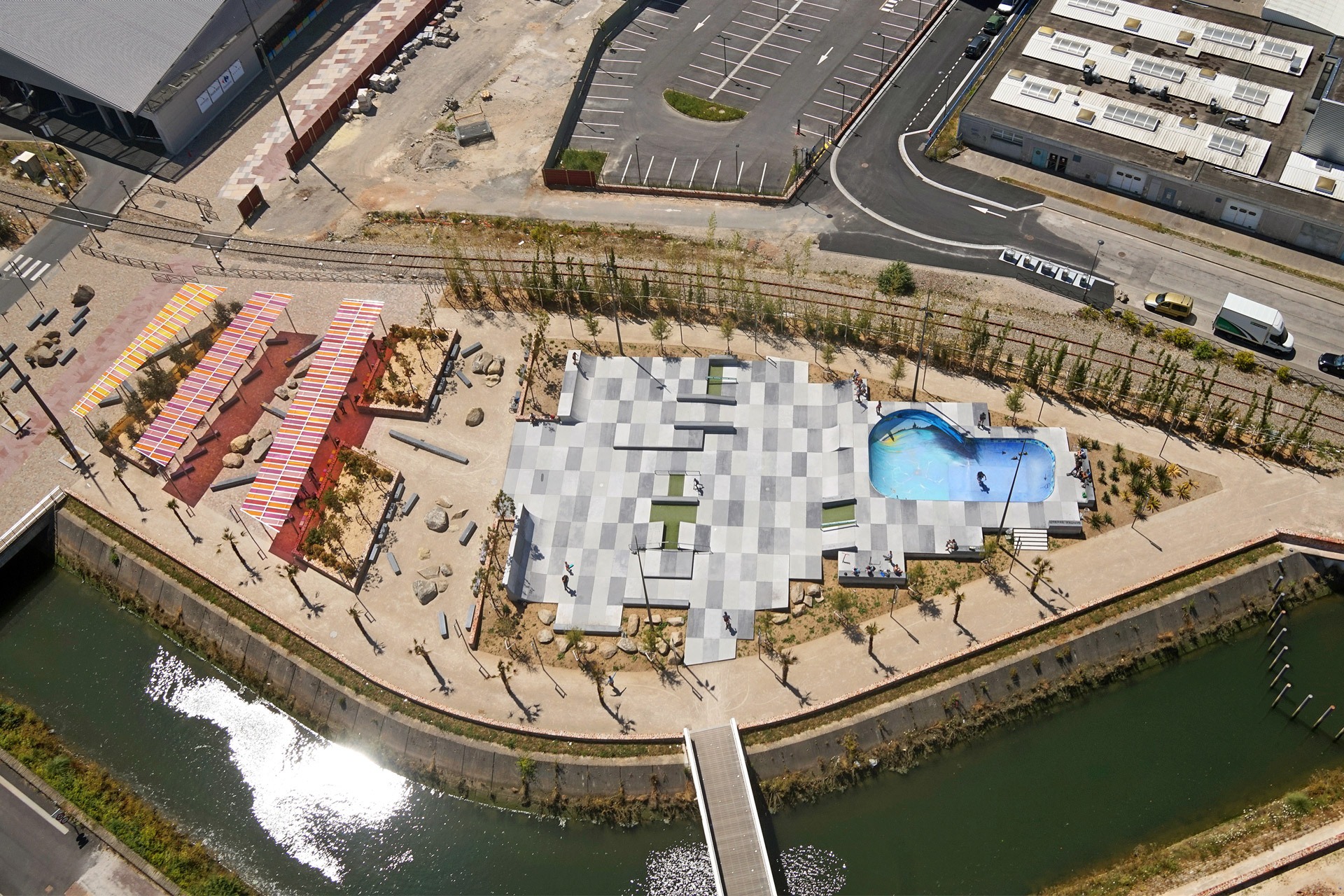 Planchodrome Skatepark Cherbourg en Cotentin Skate Spot 4/5