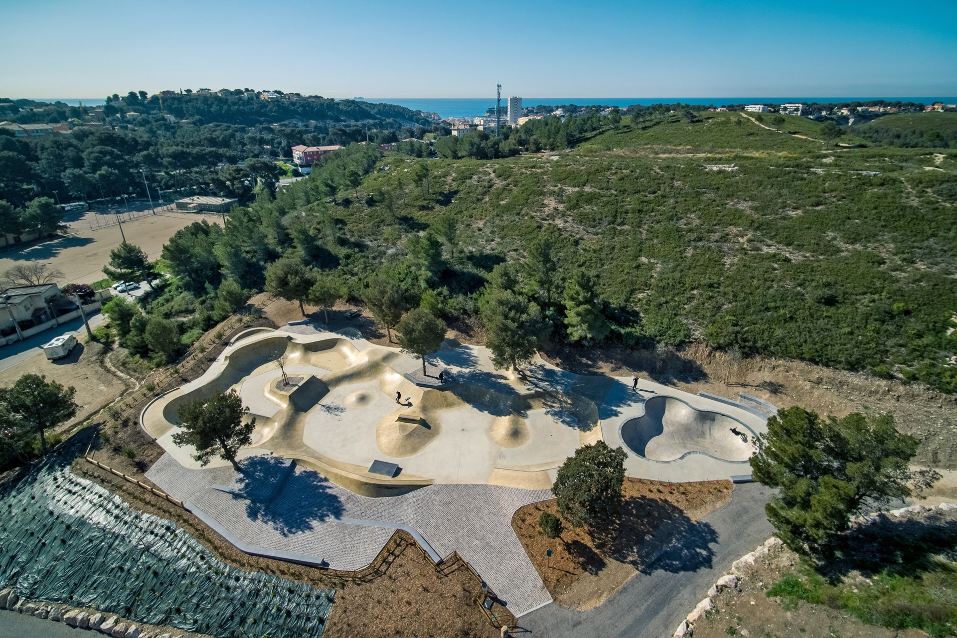 Stade Arnaud Skatepark Carry le Rouet Skate Spot 4/5