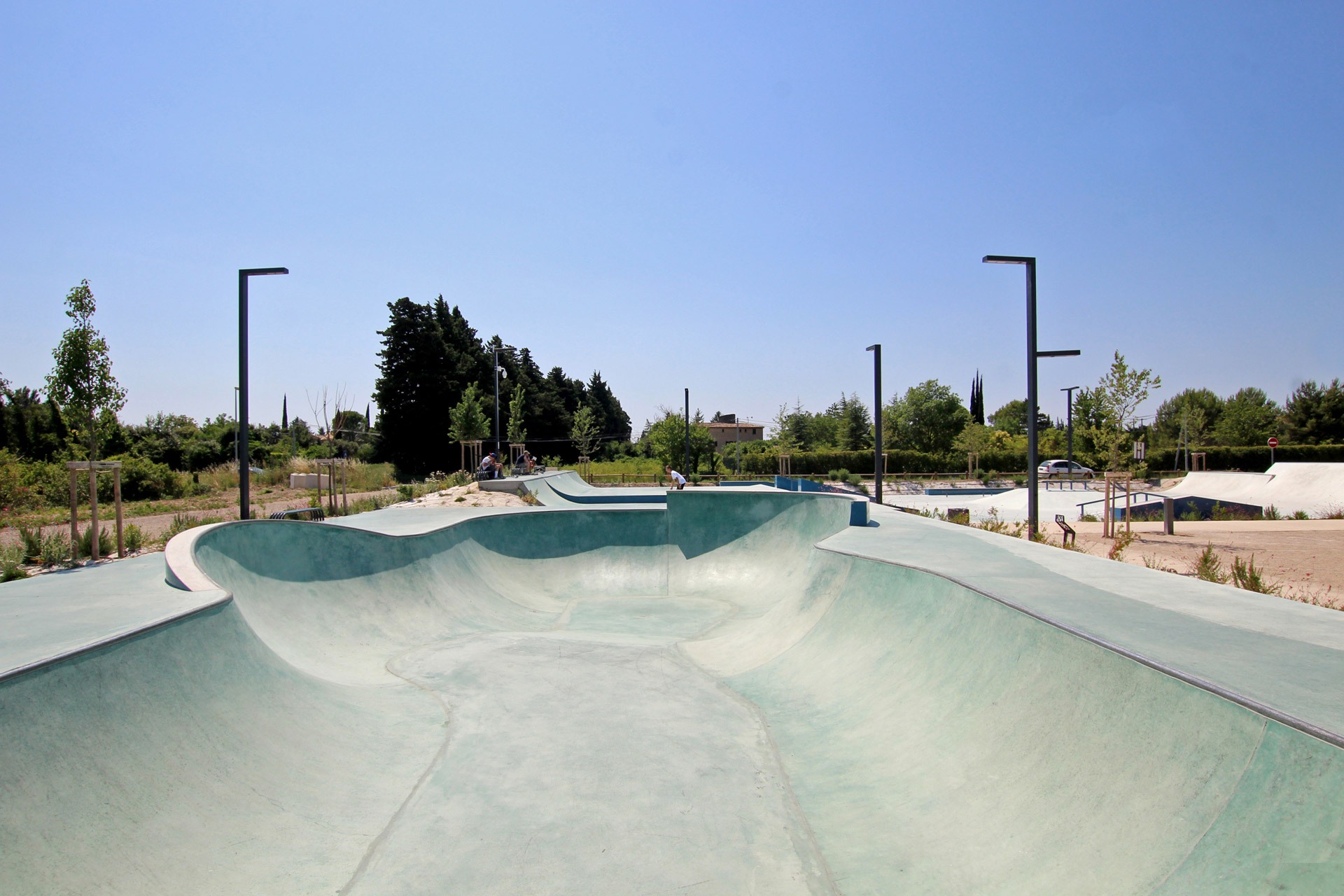Isle Skatepark L' Isle sur la Sorgue Skate Spot 4/5