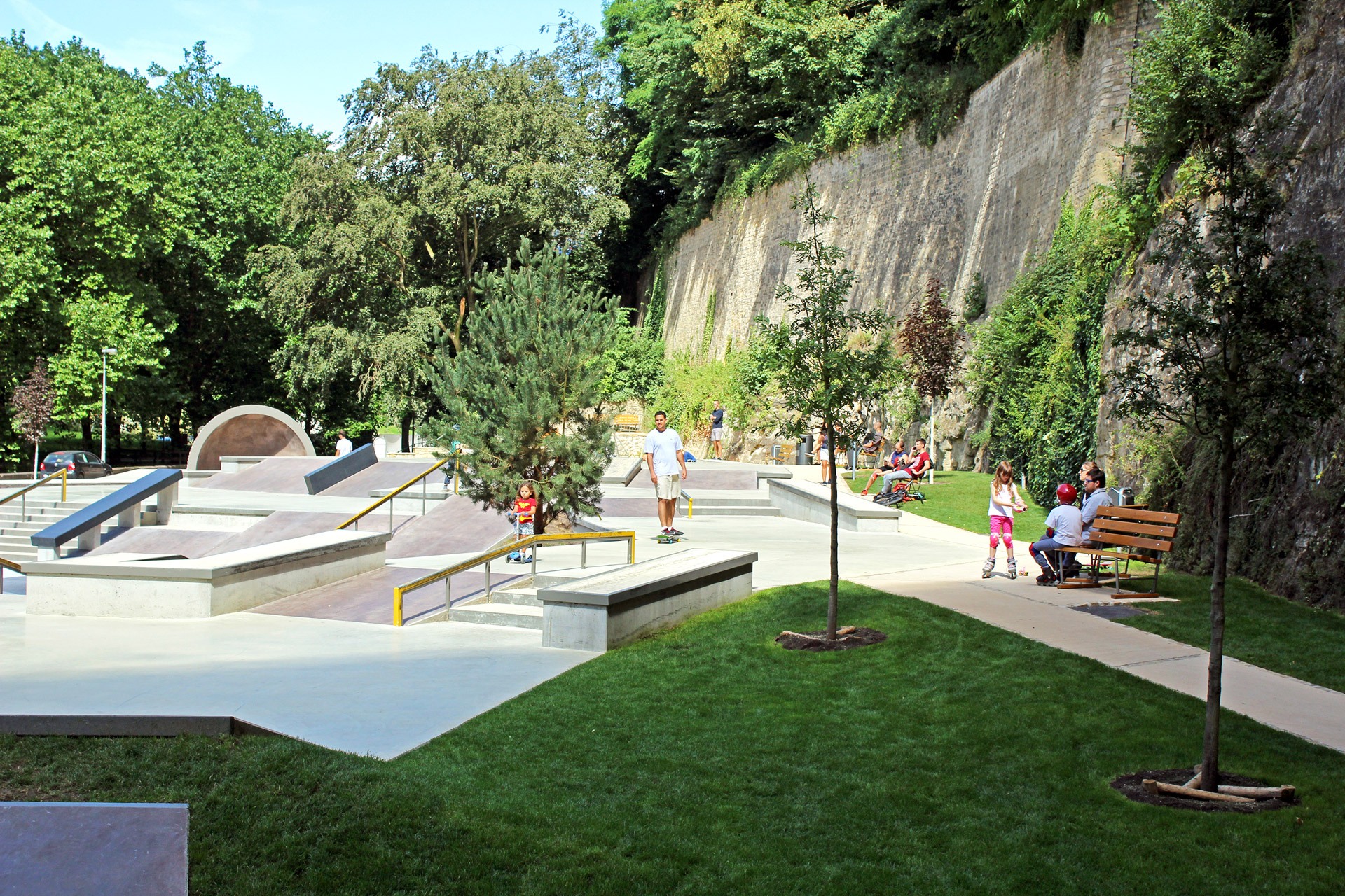 Péitruss Skatepark Luxembourg Skate Spot 5/5