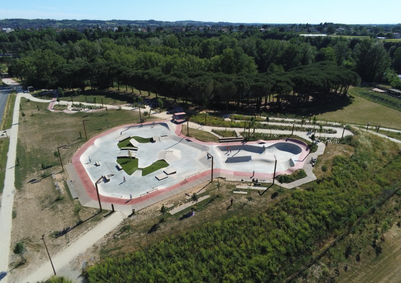 Lac de Pratgraussals Skatepark Albi Skate Spot 4/5