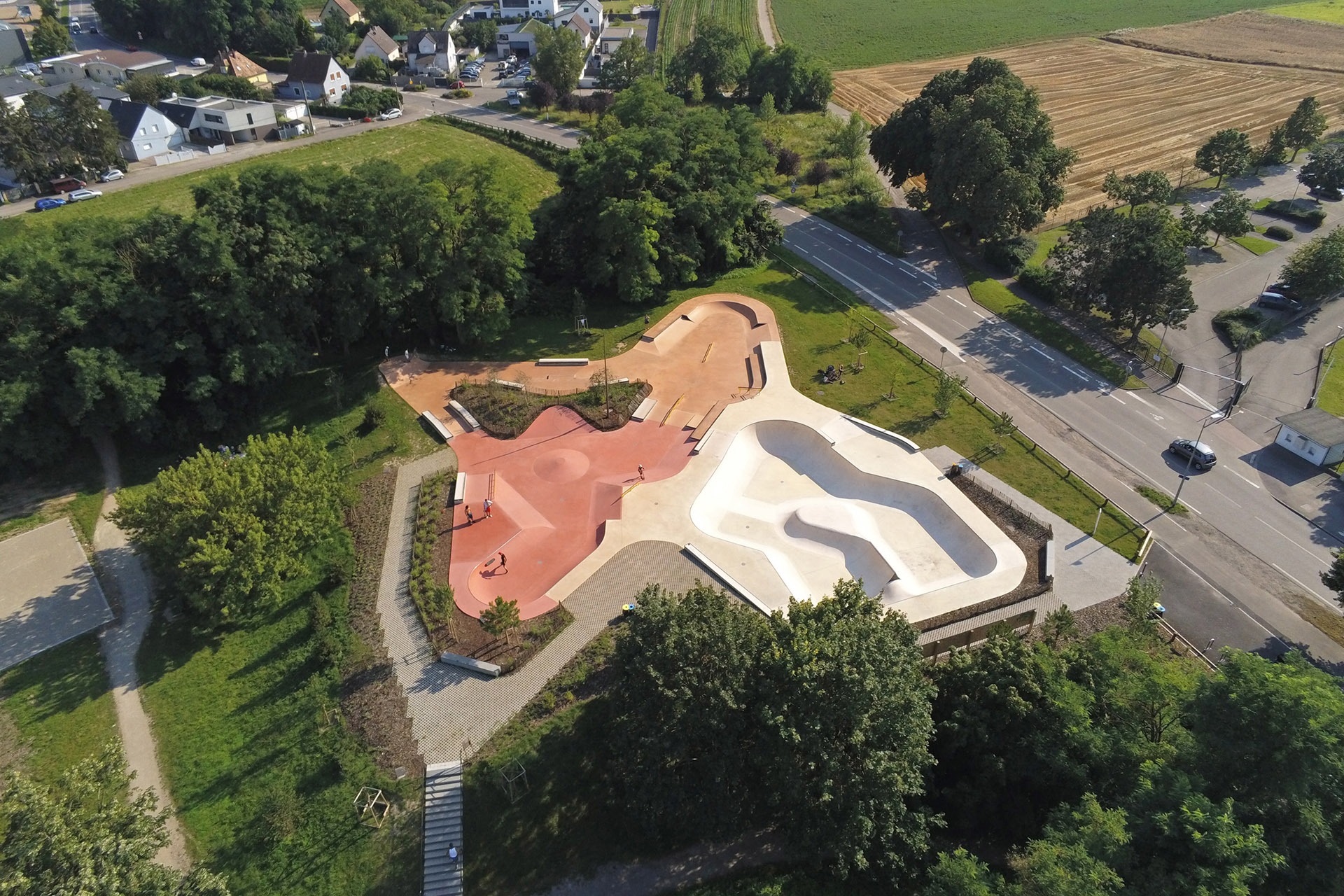 Parc Zimmer Skatepark Lingolsheim Skate Spot 4/5