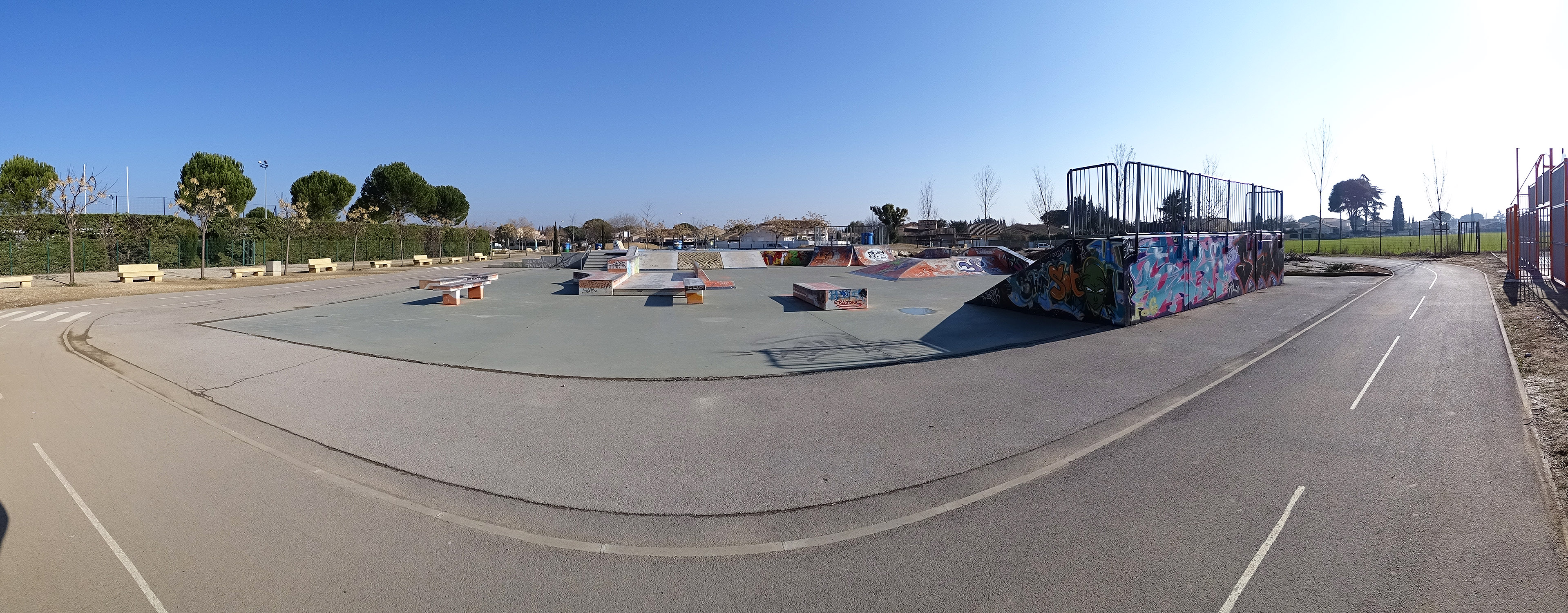 Ambrussum Skatepark Lunel Skate Spot 4/5