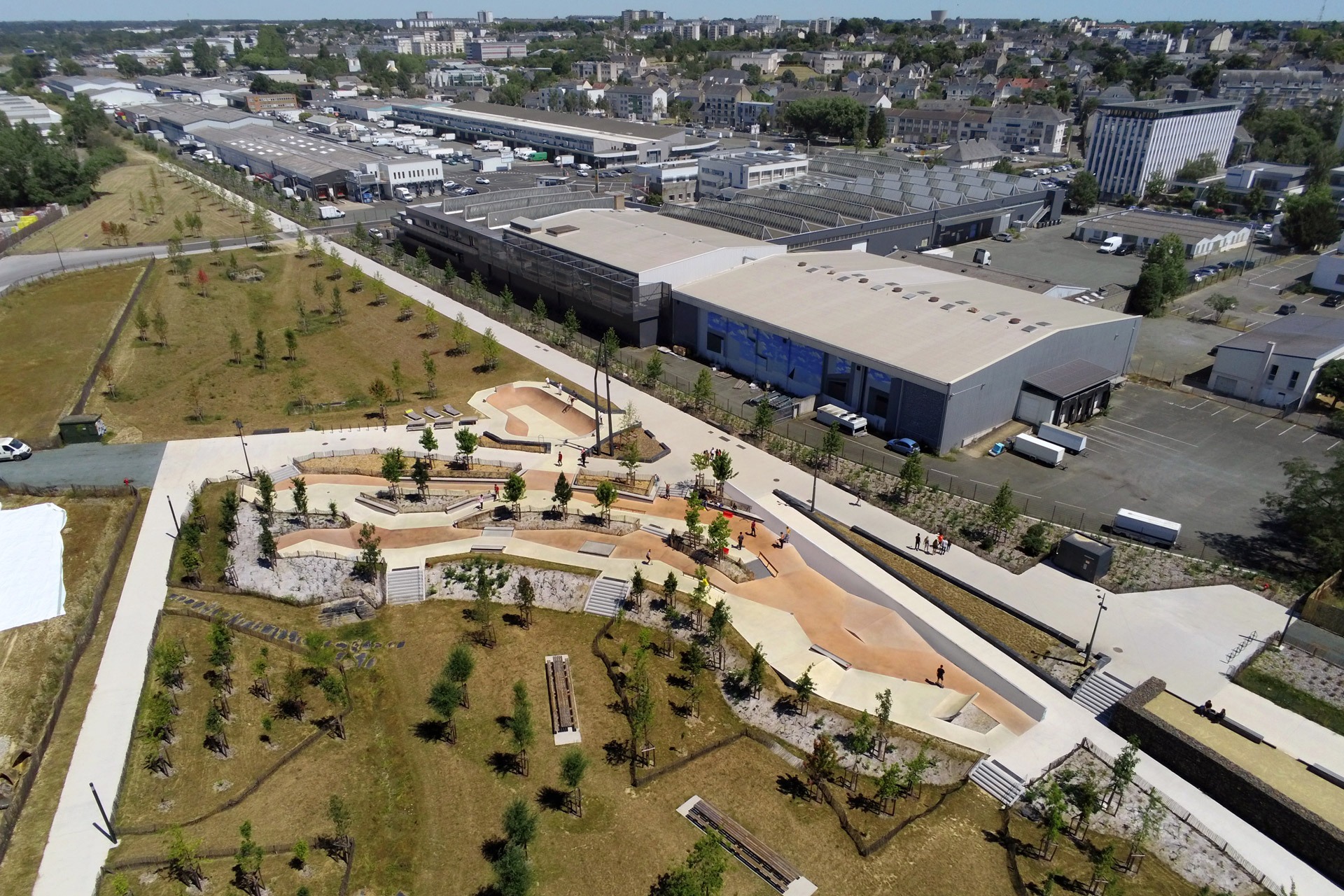Saint Serge Skatepark Angers Skate Spot 4/5