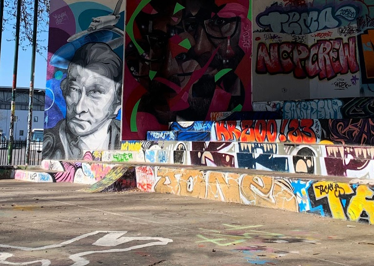 Les Arènes Skatepark Metz Skate Spot 4/5