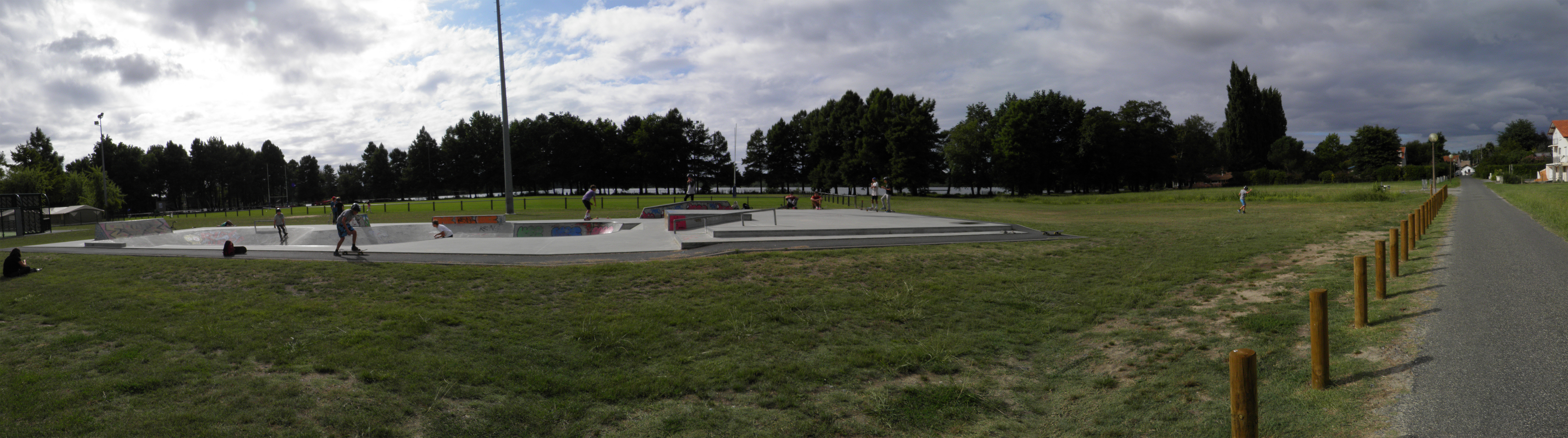 L' Isle Verte Skatepark Soustons Skate Spot 4/5