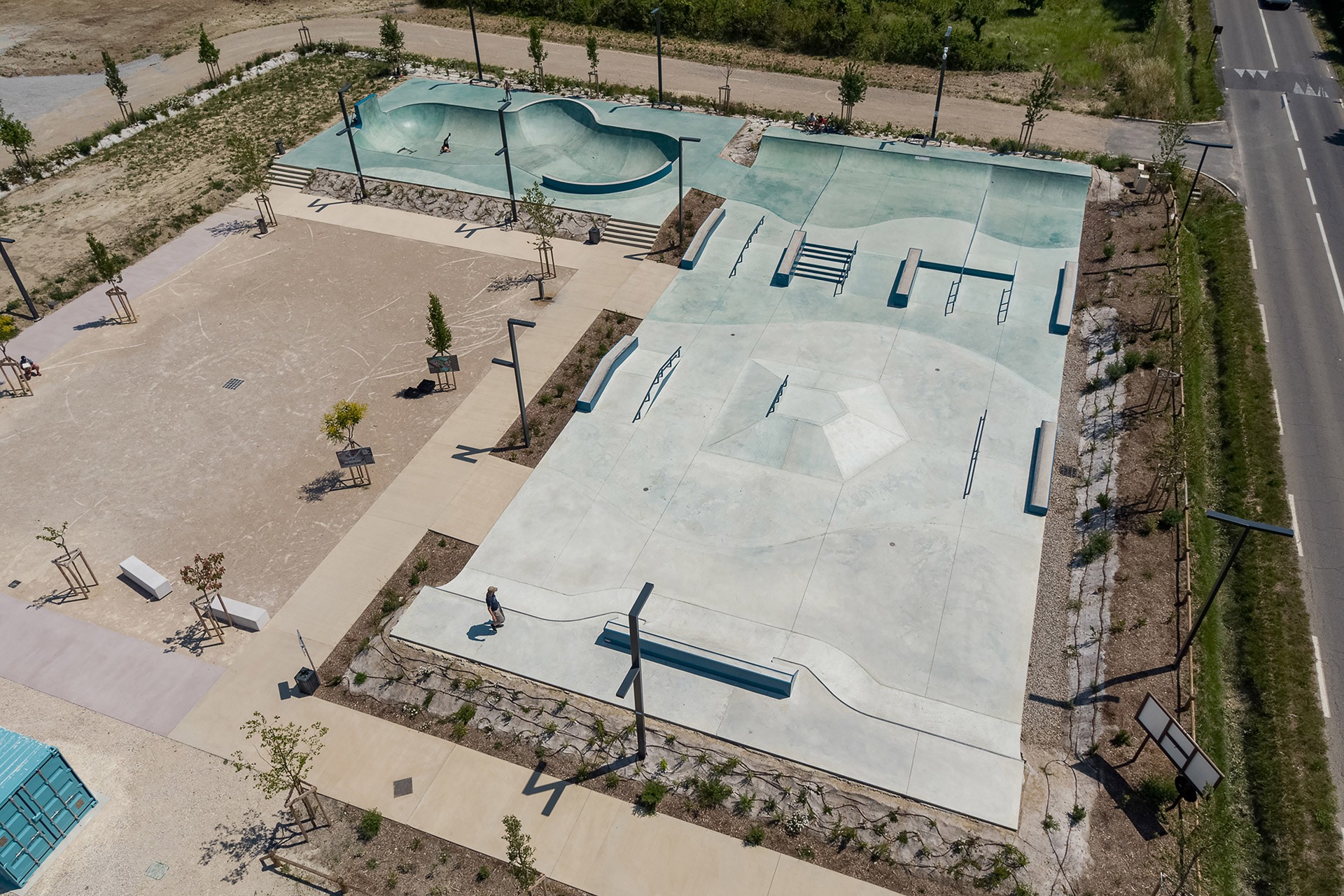 Isle Skatepark L' Isle sur la Sorgue Skate Spot 4/5