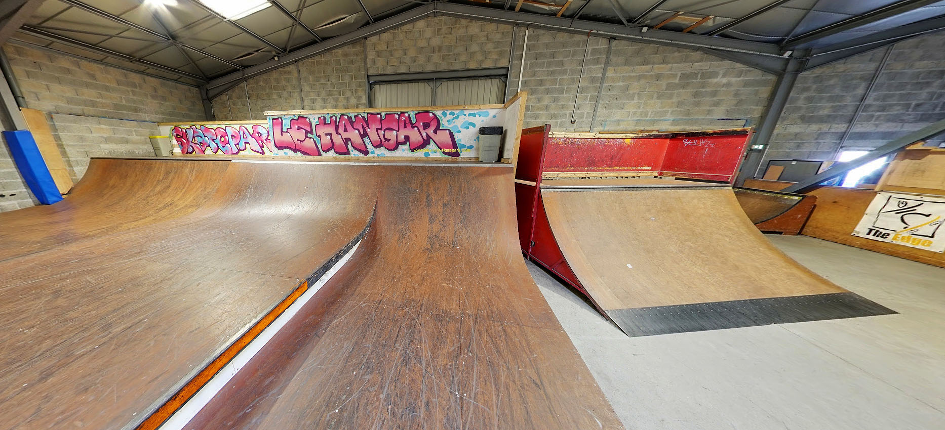 Le Hangar Indoor Nantes Skate Spot 5/5