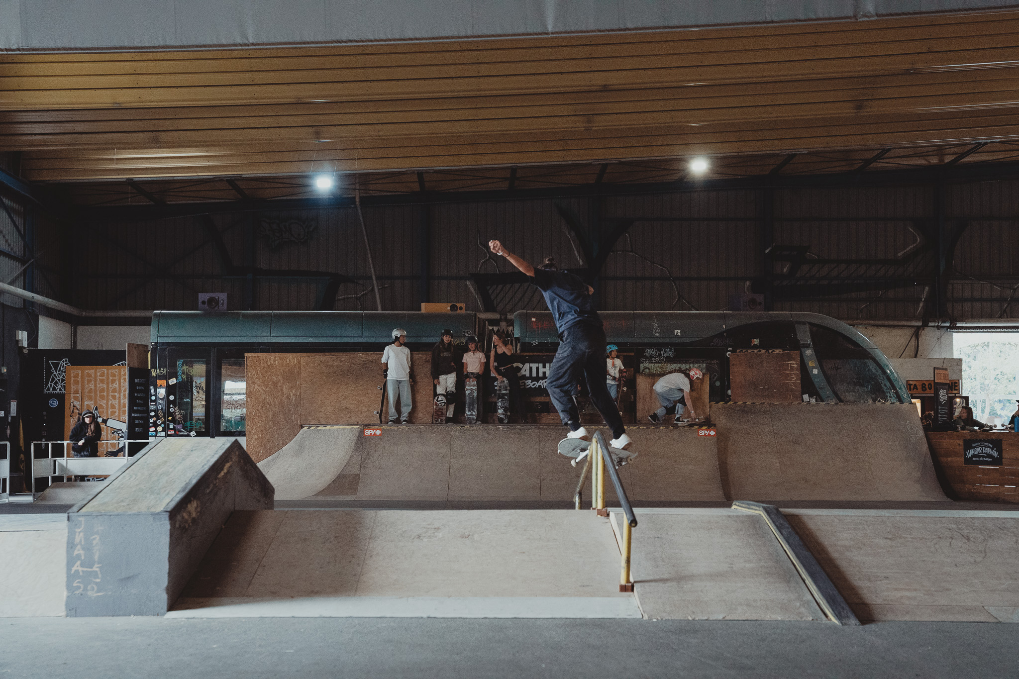 Hangar Darwin Indoor Bordeaux Skate Spot 5/5