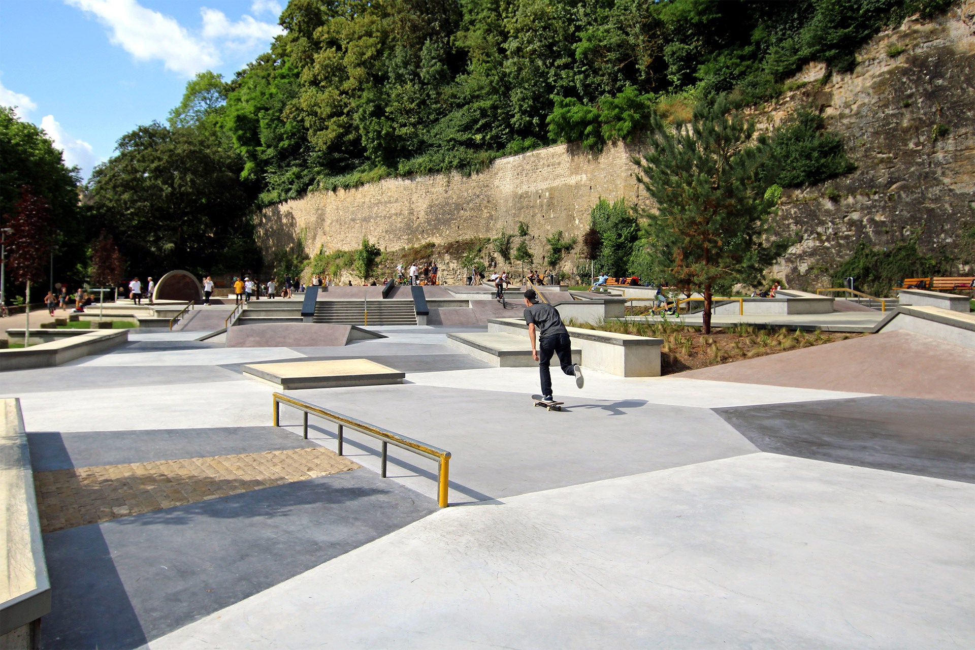 Péitruss Skatepark Luxembourg Skate Spot 5/5