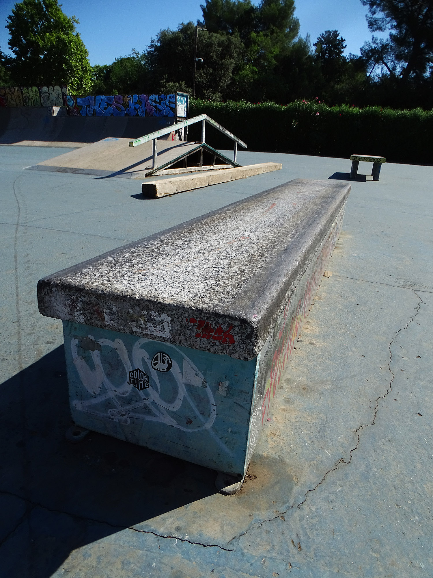 Grammont Old Modules Skatepark Montpellier Skate Spot 3/5