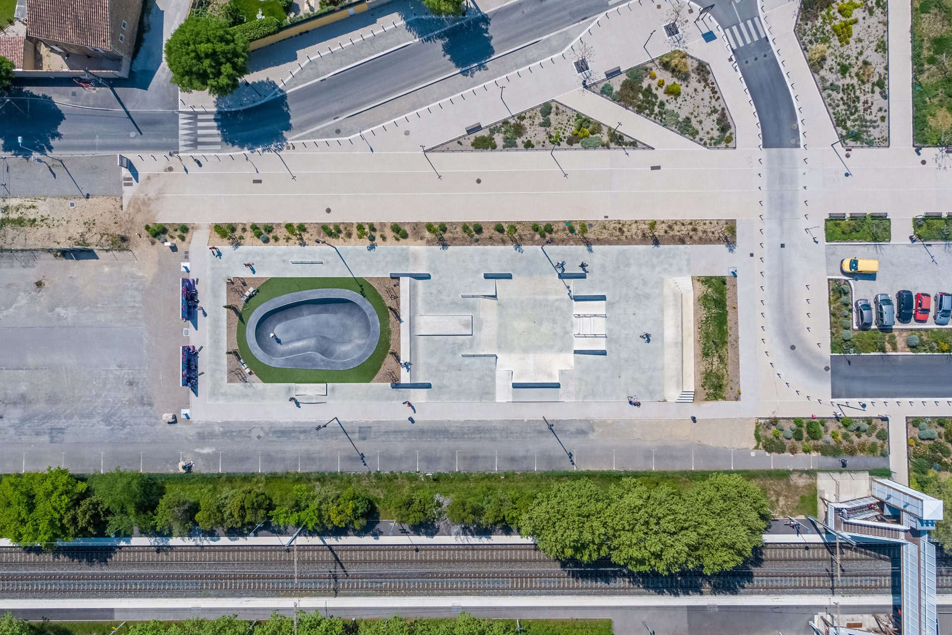 La Gare Skatepark Salon de Provence Skate Spot 4/5