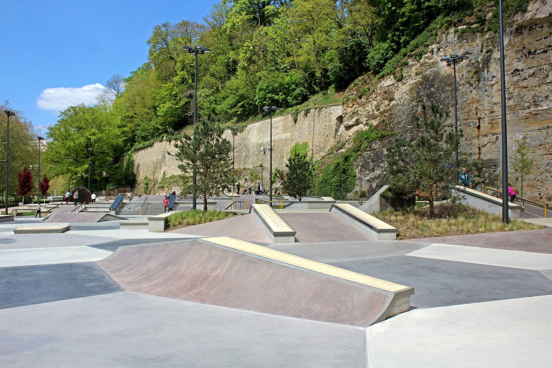 Péitruss Skatepark Luxembourg Skate Spot 5/5